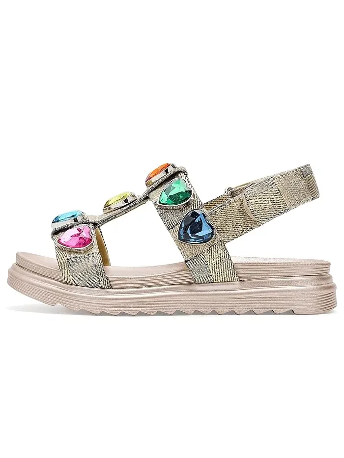 Сандалии с сердечками Mini Orson Hearts Kurt Geiger London Kids — 5