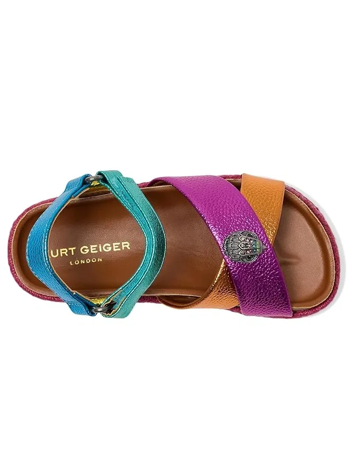 Сандалии с джинсовым ремешком Mini Kensington Kurt Geiger London Kids — 3