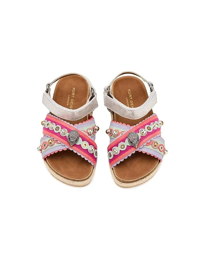Сандалии с джинсовым ремешком Mini Kensington Kurt Geiger London Kids — 3