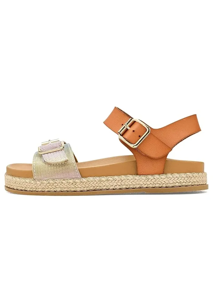 Сандалии с омбре-ремнями Avenue Steve Madden Kids — 5