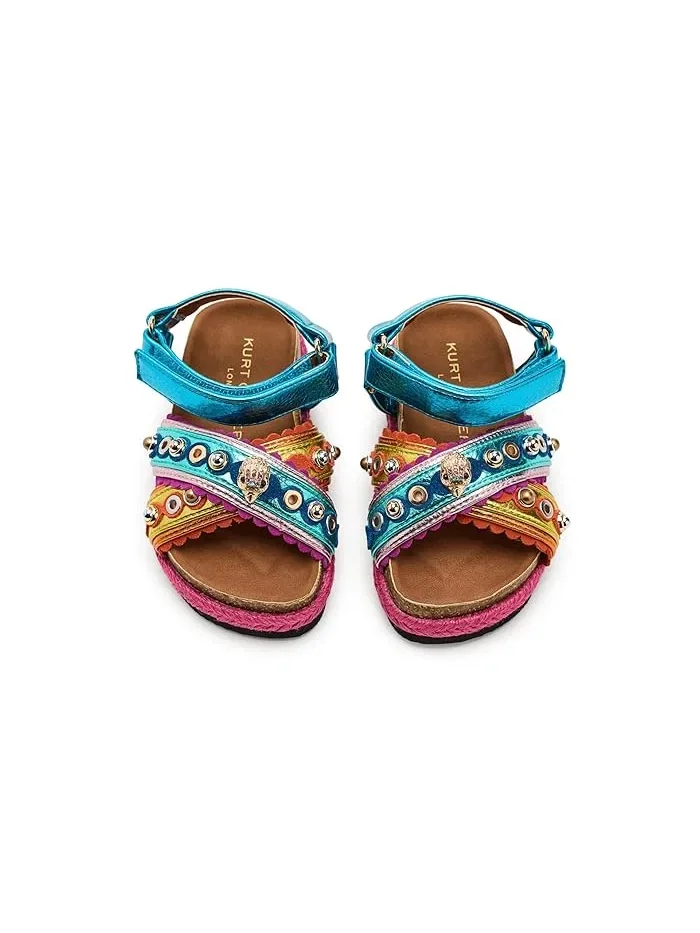 Сандалии деним Mini Kensington Espadrille Kurt Geiger London Kids — 3