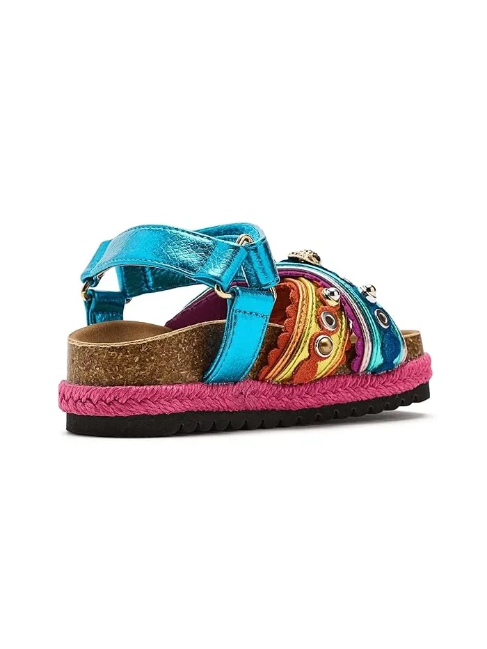 Сандалии деним Mini Kensington Espadrille Kurt Geiger London Kids — 4