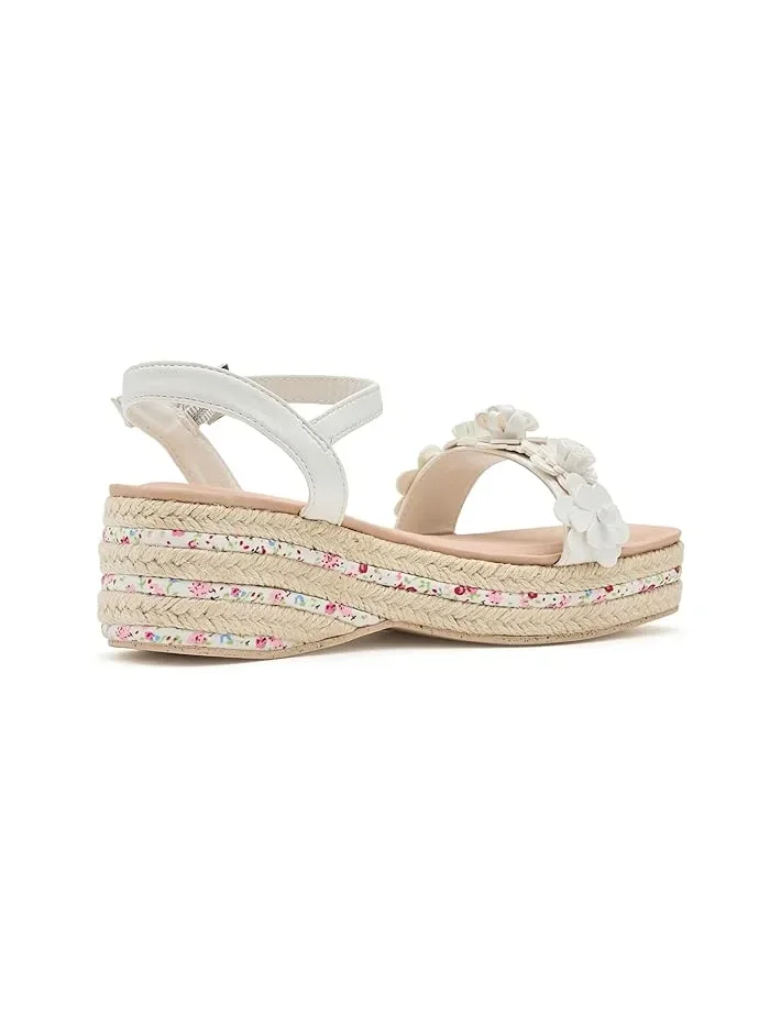 Сандалии с цветочным аппликациями Dori Steve Madden Kids — 4