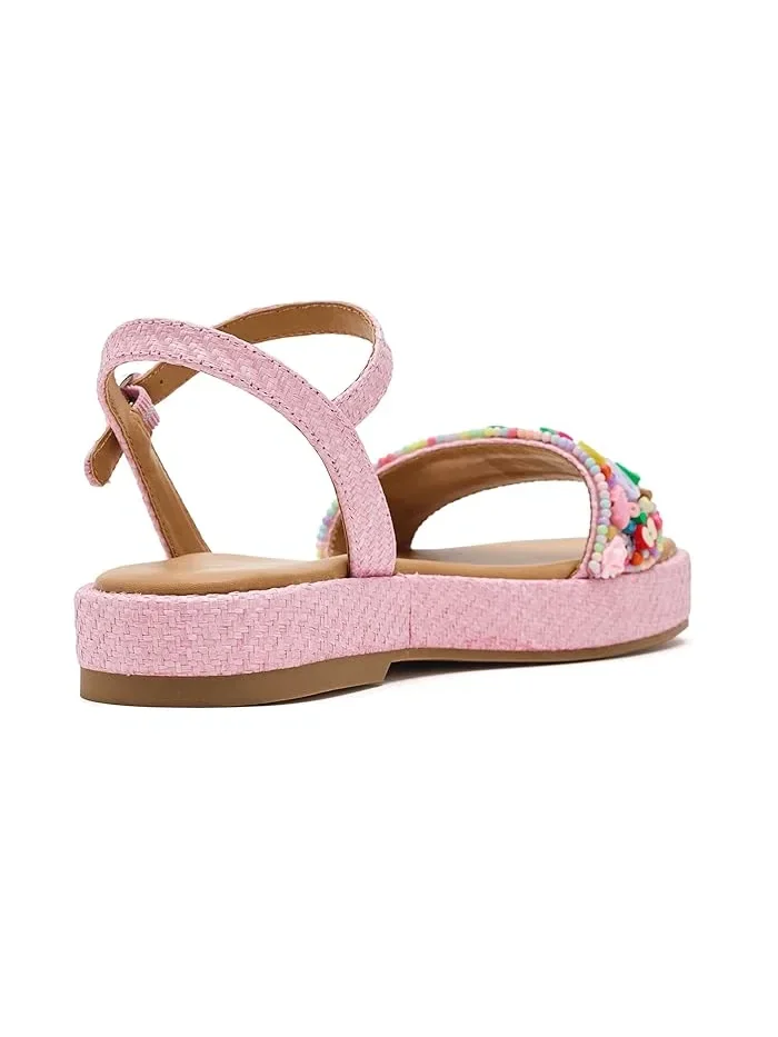 Босоножки с 3D-украшениями Arabela Steve Madden Kids — 4