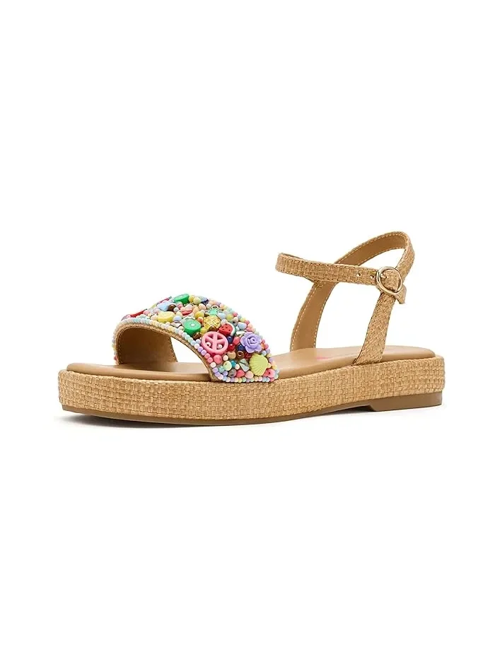 Босоножки с 3D-украшениями Arabela Steve Madden Kids — 1