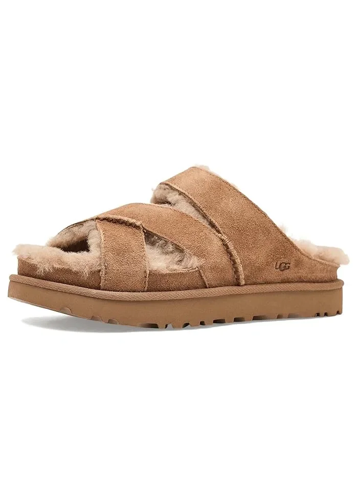Тапочки с перекрестными ремешками Greenport UGG — 1