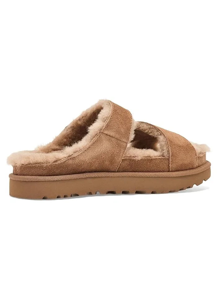 Тапочки с перекрестными ремешками Greenport UGG — 4