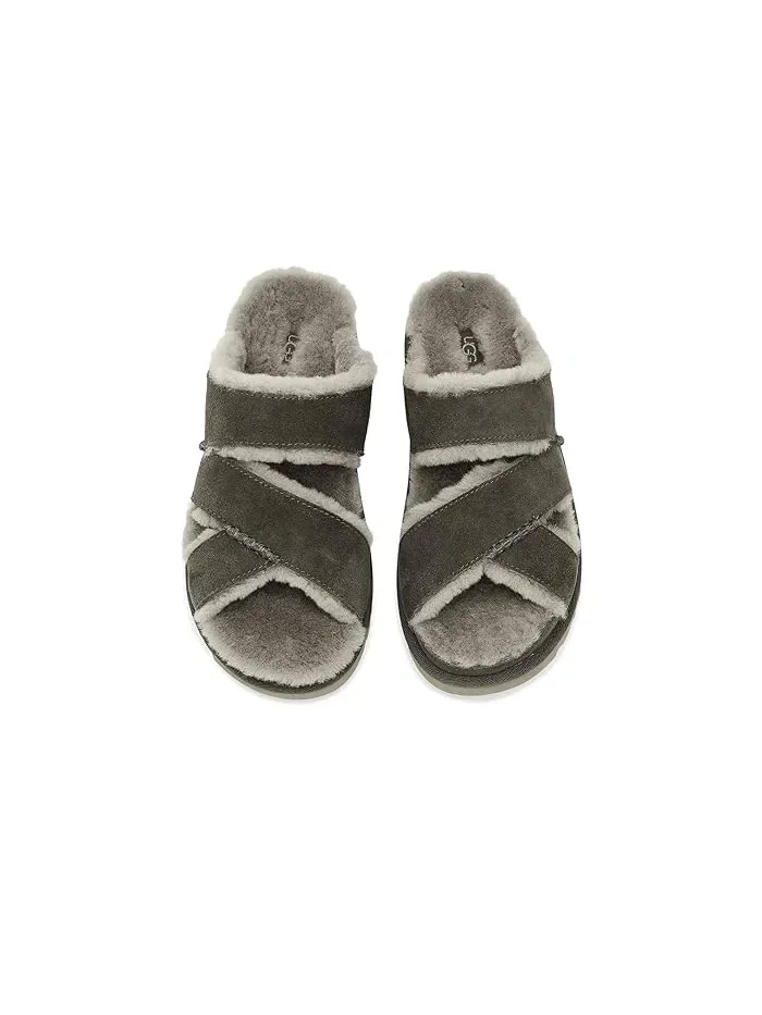 Тапочки Greenport Cross Strap Slide UGG — 3