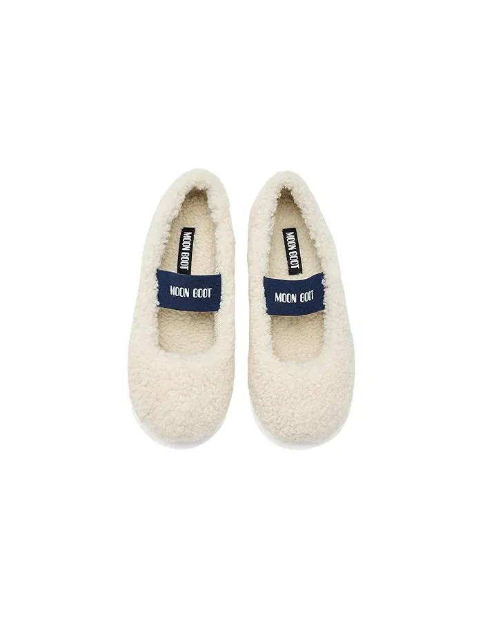 Тапочки балетки Shearling Ballerina MOON BOOT — 3