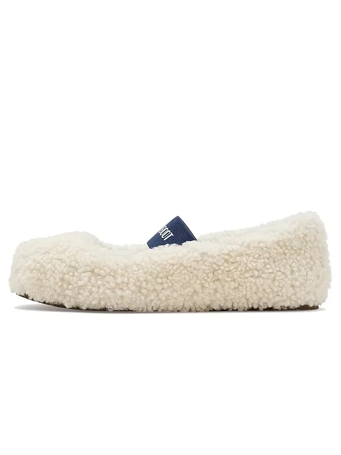 Тапочки балетки Shearling Ballerina MOON BOOT — 5