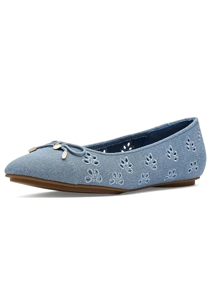 Балетки с цветочной вышивкой Luci-E Anne Klein — 1