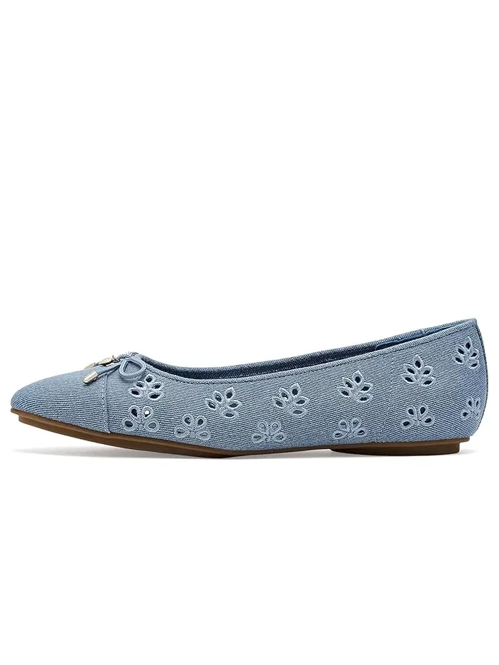 Балетки с цветочной вышивкой Luci-E Anne Klein — 5