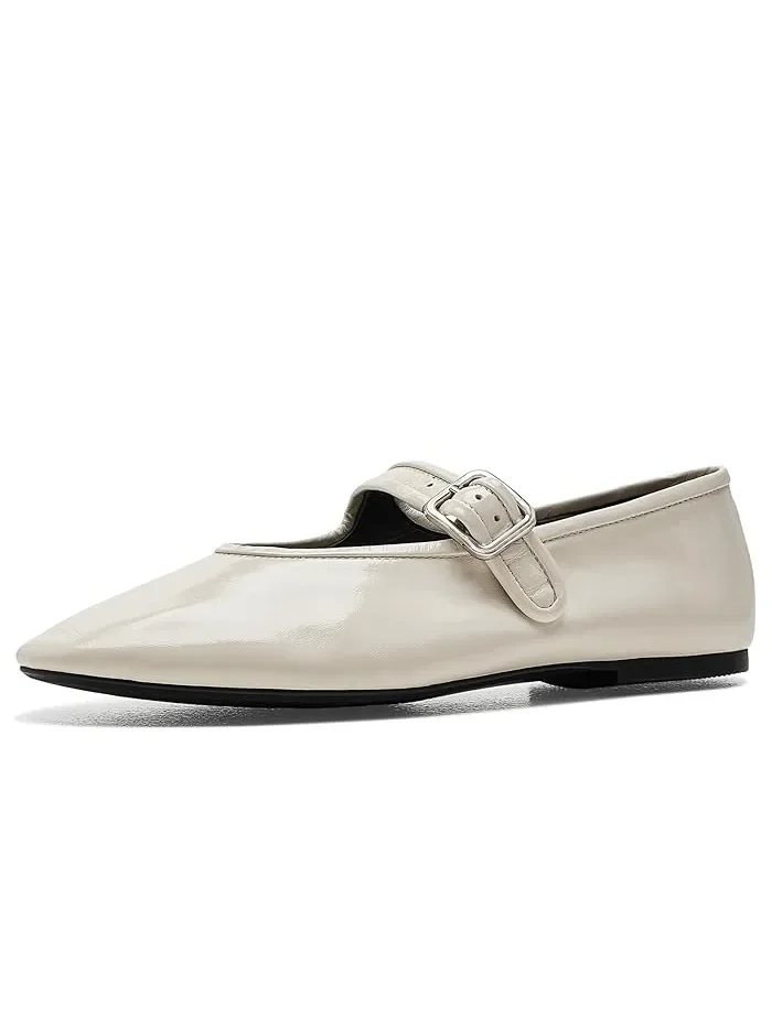 Туфли балетки кожаные Ashley Mary Jane Flats Amie Rafa — 1