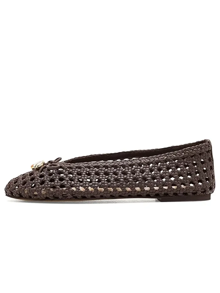 Балетки из перфорированной кожи с бантом Cason Dolce Vita — 5