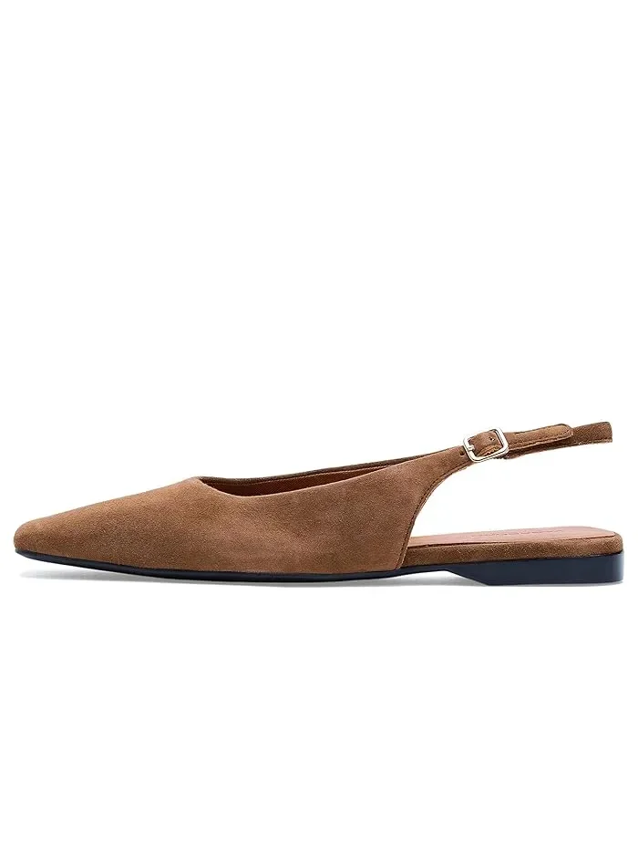 Туфли балетки с квадратным мысом Delia Vagabond Shoemakers — 5