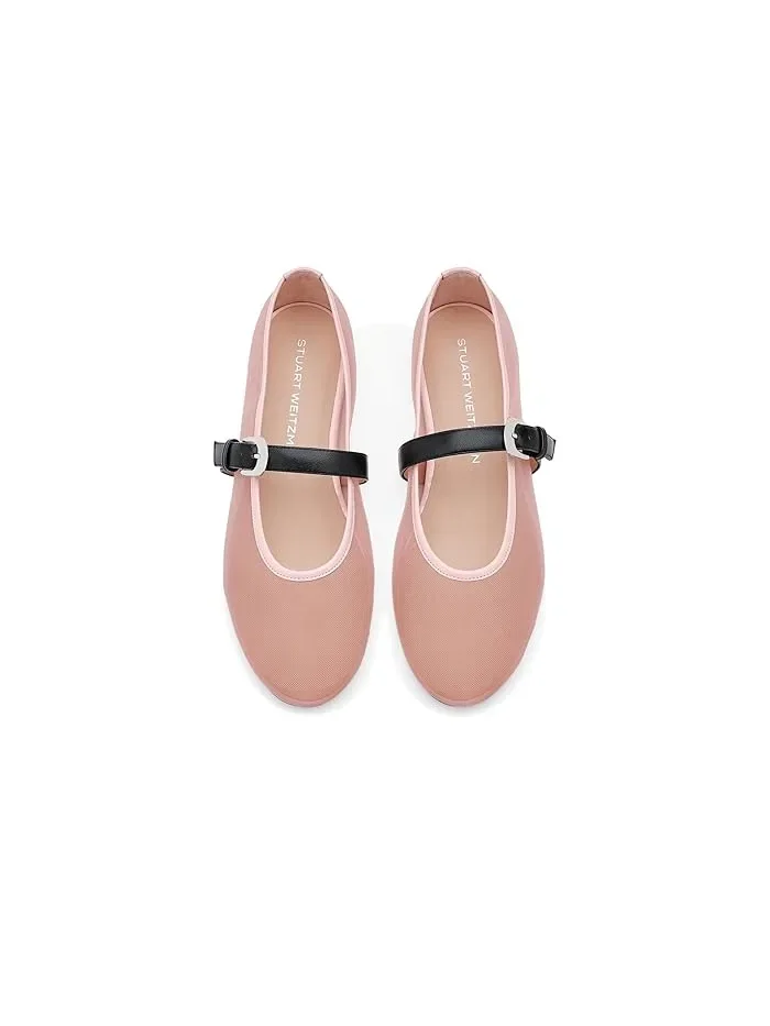 Туфли балетки с ремешком Sai Bareitall Maryjane Stuart Weitzman — 3
