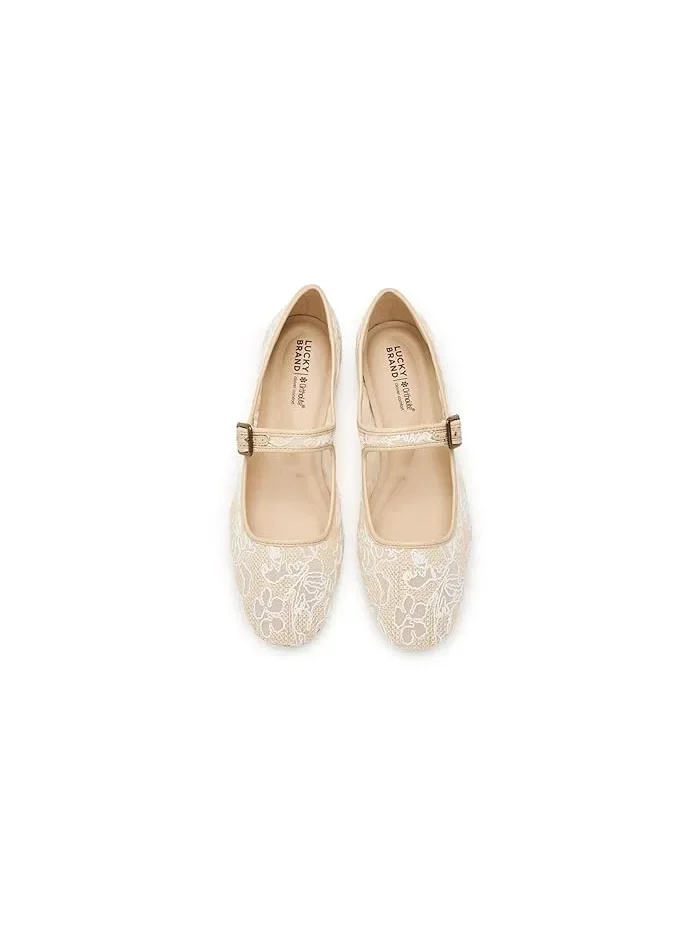 Балетки с кружевом Tannyr Floral Lace Sandal Lucky Brand — 3