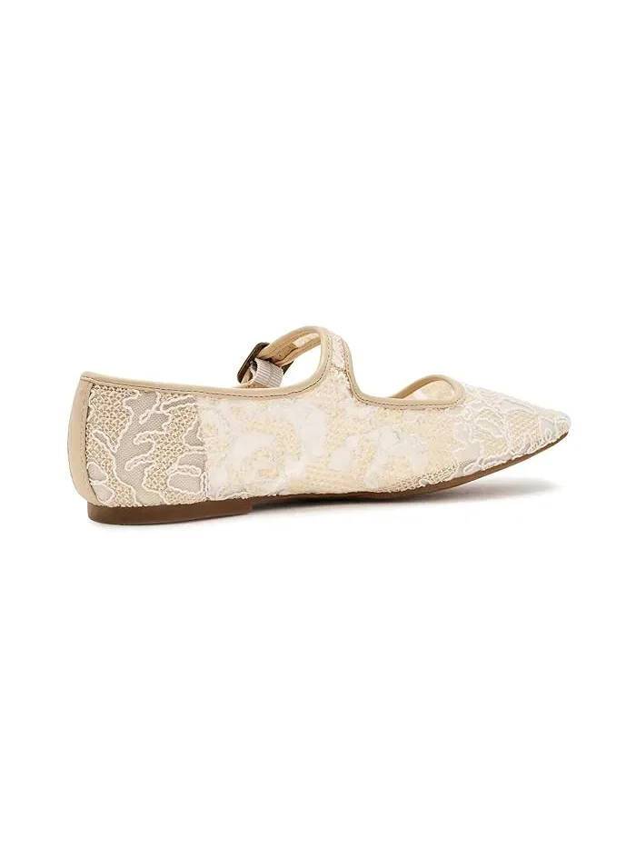 Балетки с кружевом Tannyr Floral Lace Sandal Lucky Brand — 4