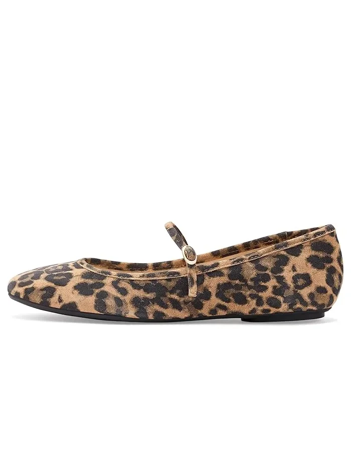 Балетки Nine West Classik, Leopard Suede — 5