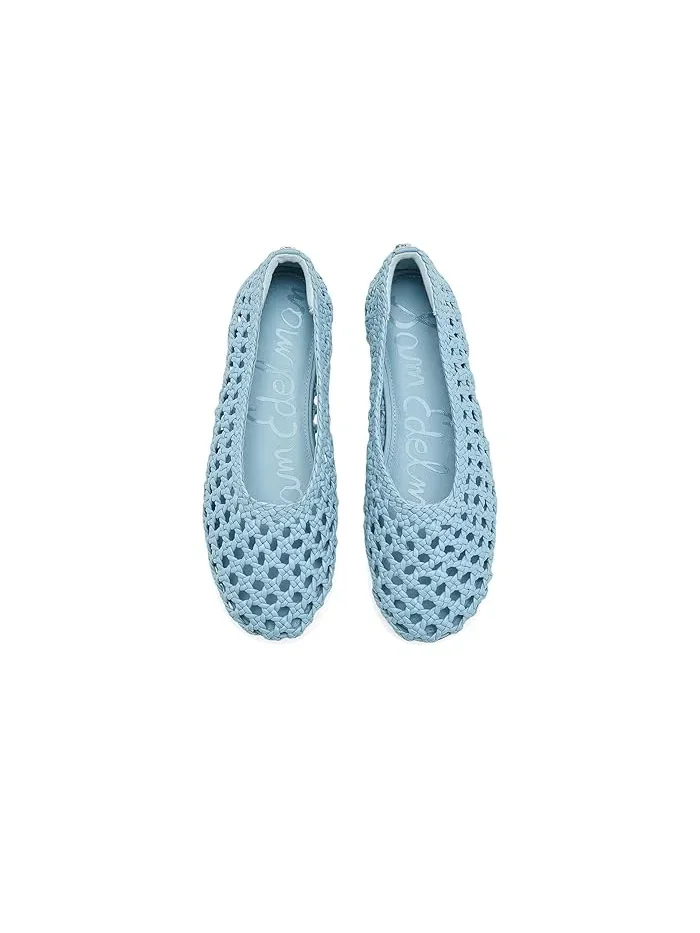 Балетки плетеные из кожи Shira Sam Edelman — 3