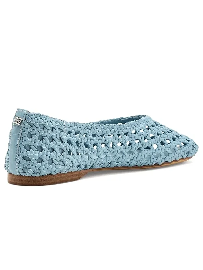 Балетки плетеные из кожи Shira Sam Edelman — 4