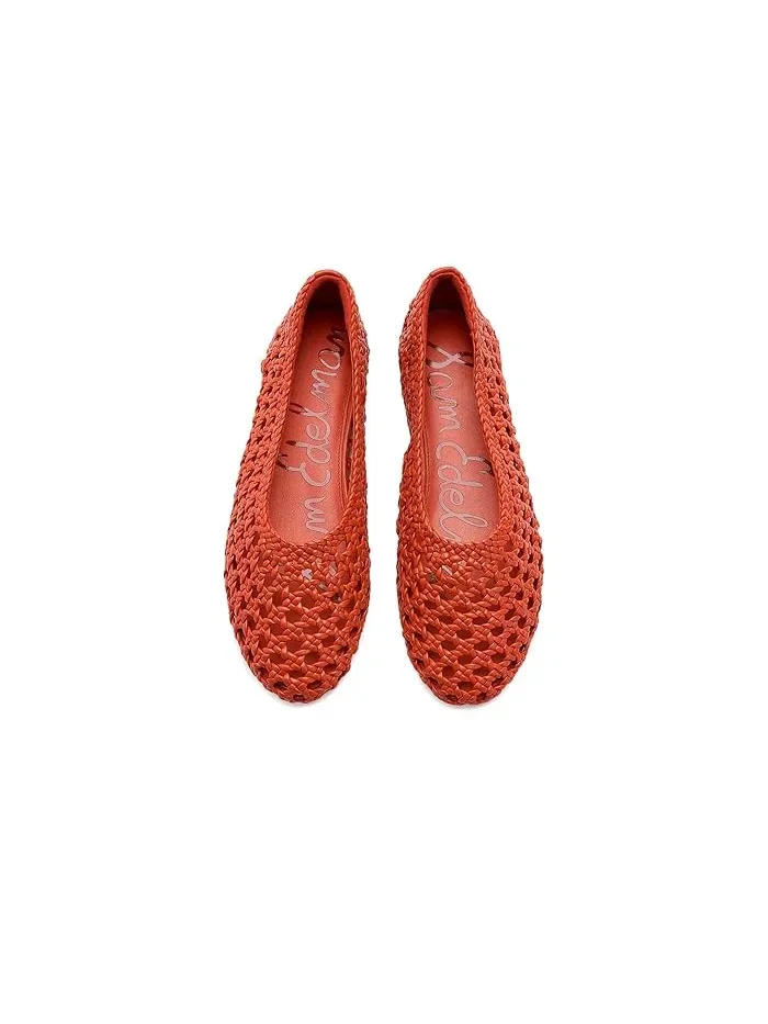 Балетки плетеные кожаные Shira Sam Edelman — 3