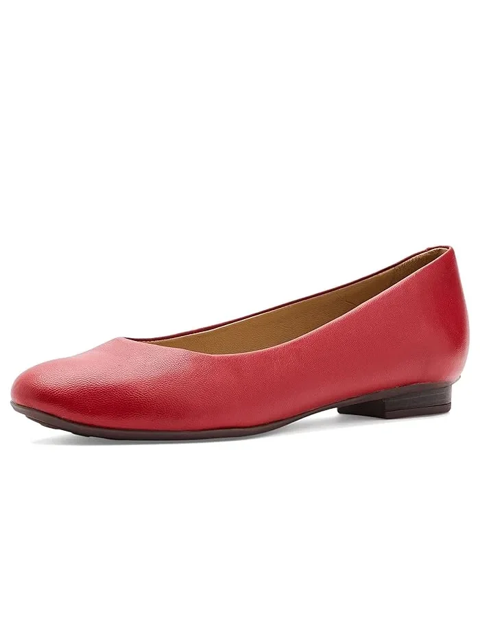 Туфли-лодочки Ferris Flat Marc Joseph New York, Campari Kid Napa — 2