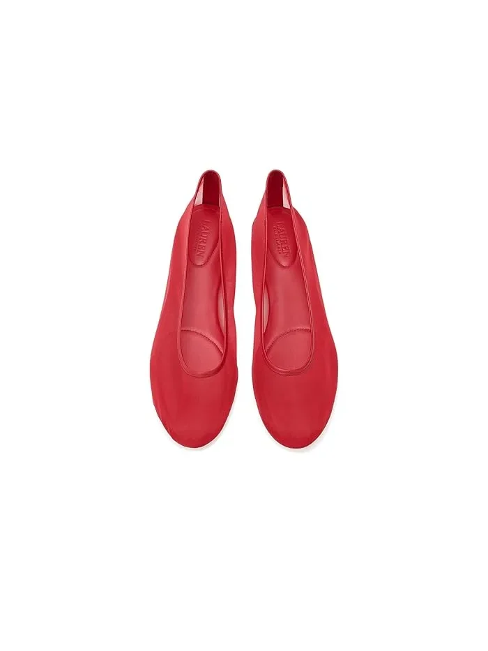 Туфли балетки с кожаной отделкой Jayna Lauren Ralph Lauren — 3