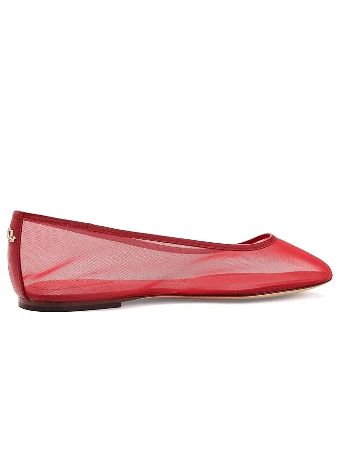 Туфли балетки с кожаной отделкой Jayna Lauren Ralph Lauren — 4