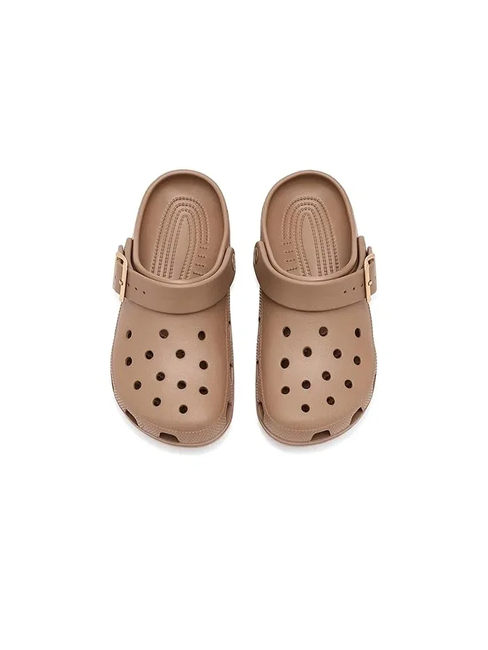 Клоги Classic Buckle Клоги Crocs, Metallic Sepia — 3