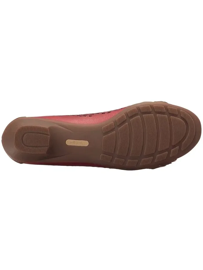 Туфли лазерной перфорацией Posie Softspots Comfortiva — изображение 4 из 5, красный