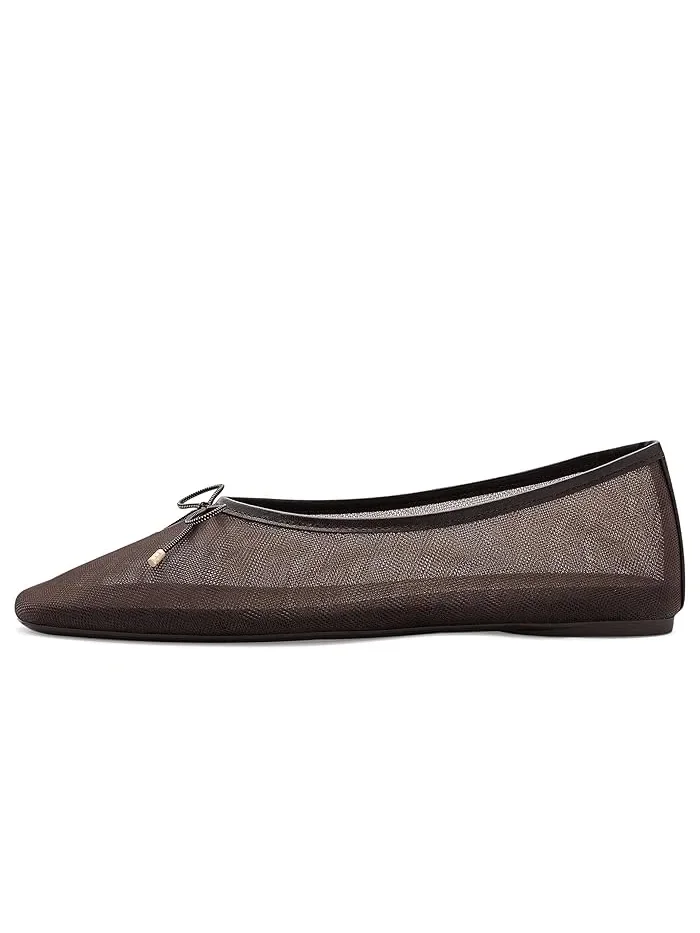 Балетки с квадратным носом Poppi rag & bone, Mocha Mesh — 5