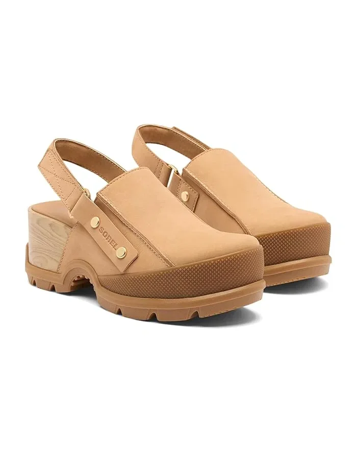 Клоги SOREL Roam'N Clog RBR, Tawny Buff/Gum — 3