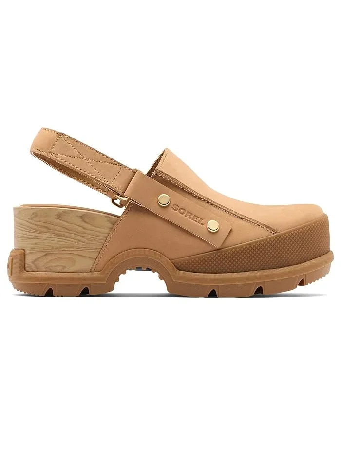 Клоги SOREL Roam'N Clog RBR, Tawny Buff/Gum — 4