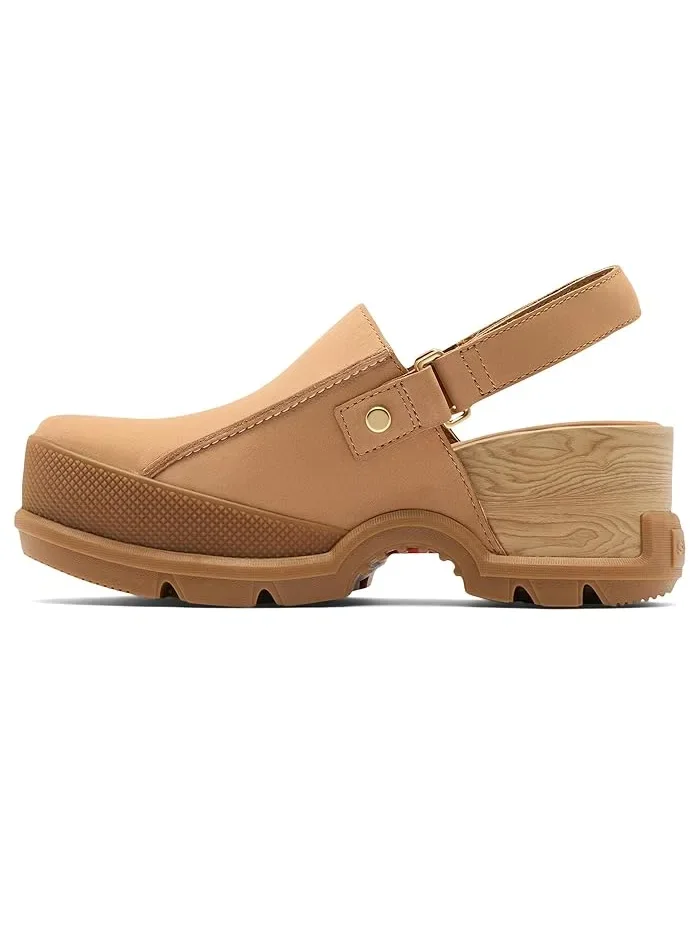 Клоги SOREL Roam'N Clog RBR, Tawny Buff/Gum — 5