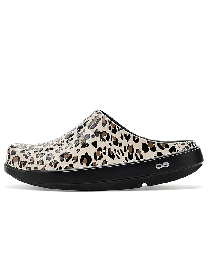 Сабо OOFOS Oocloog Limited, Leopard — 5