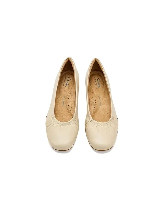 Туфли балетки с декоративными сборками Jazmynn Lo Clarks — 3