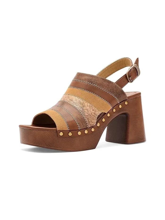 Сабо Wylie Patchwork FRYE AND CO. — 1