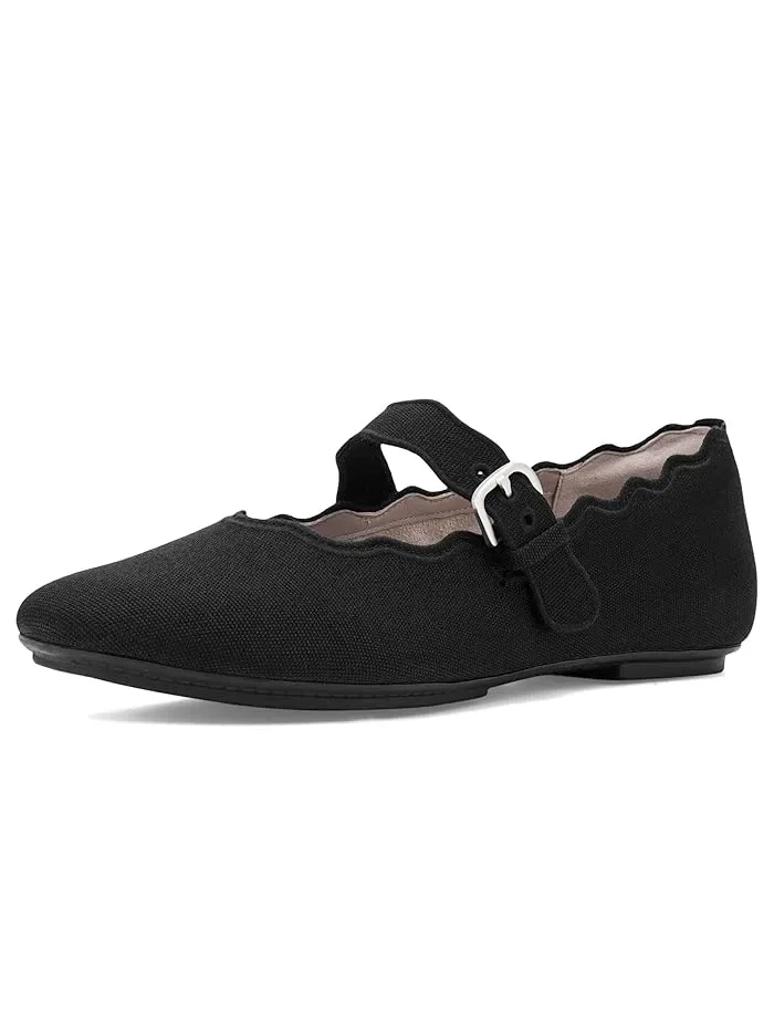 Туфли Мэри Джейн волновой кант Delicato Wave-Edge Canvas FitFlop — 1