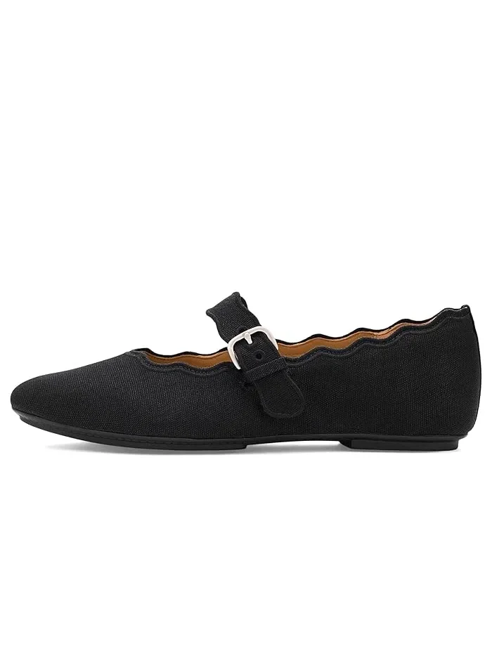 Туфли Мэри Джейн волновой кант Delicato Wave-Edge Canvas FitFlop — 5