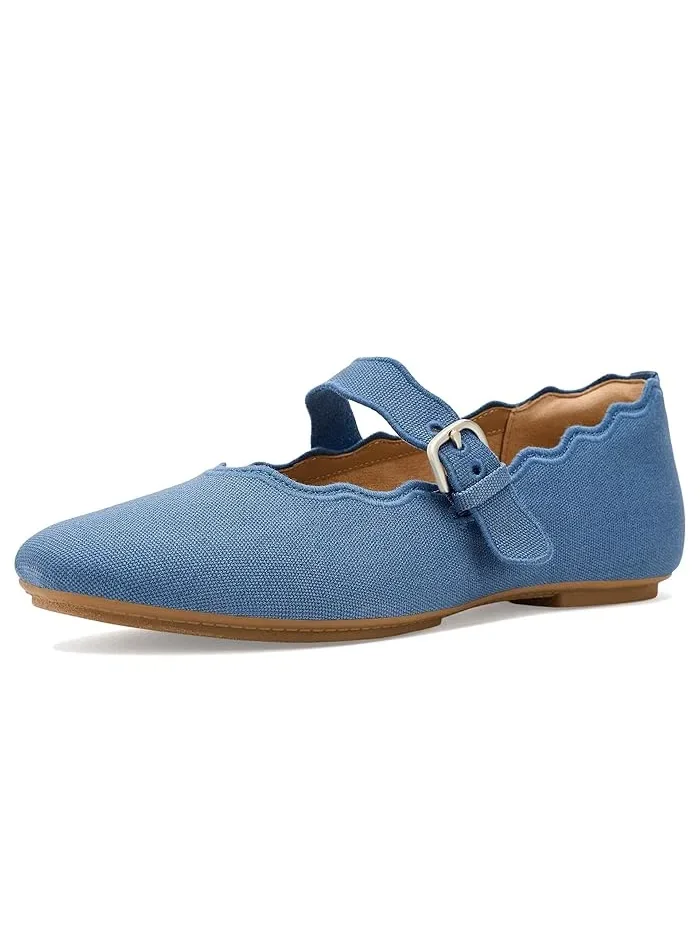 Туфли балетки с волнообразным краем Delicato FitFlop — 2