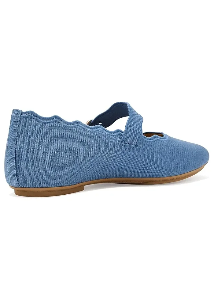 Туфли балетки с волнообразным краем Delicato FitFlop — 4
