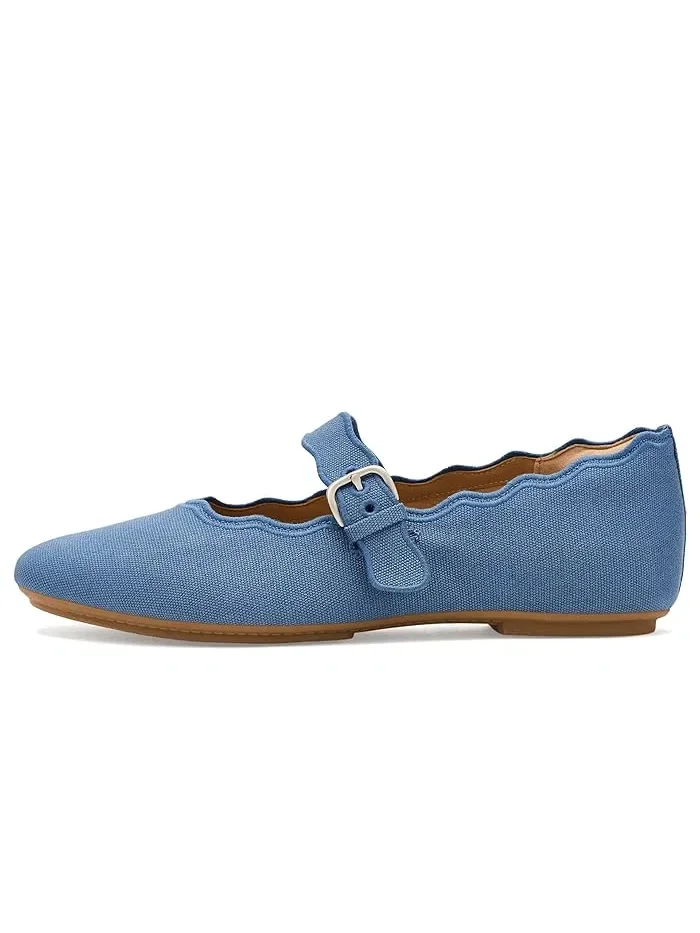 Туфли балетки с волнообразным краем Delicato FitFlop — 5