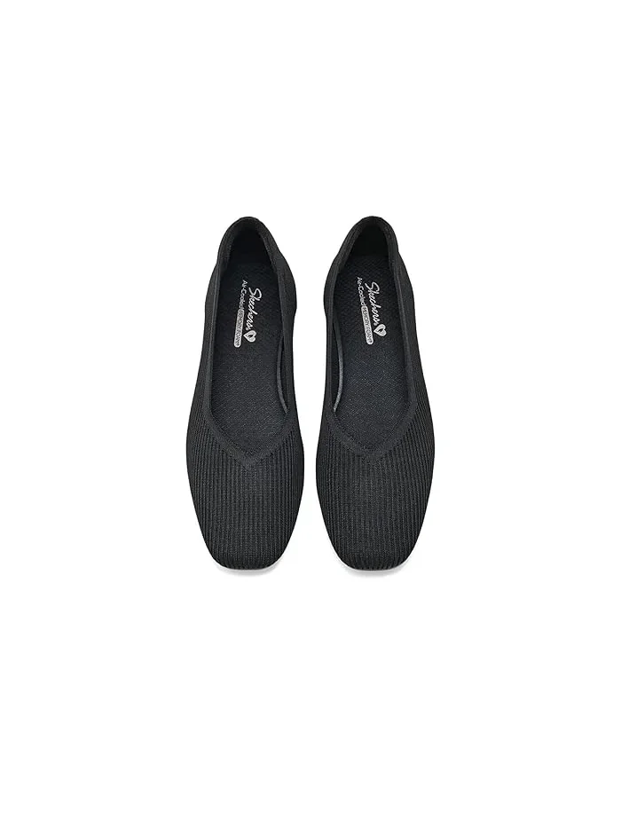 Туфли балетки с сеткой и трикотажем Cleo Square SKECHERS — 3