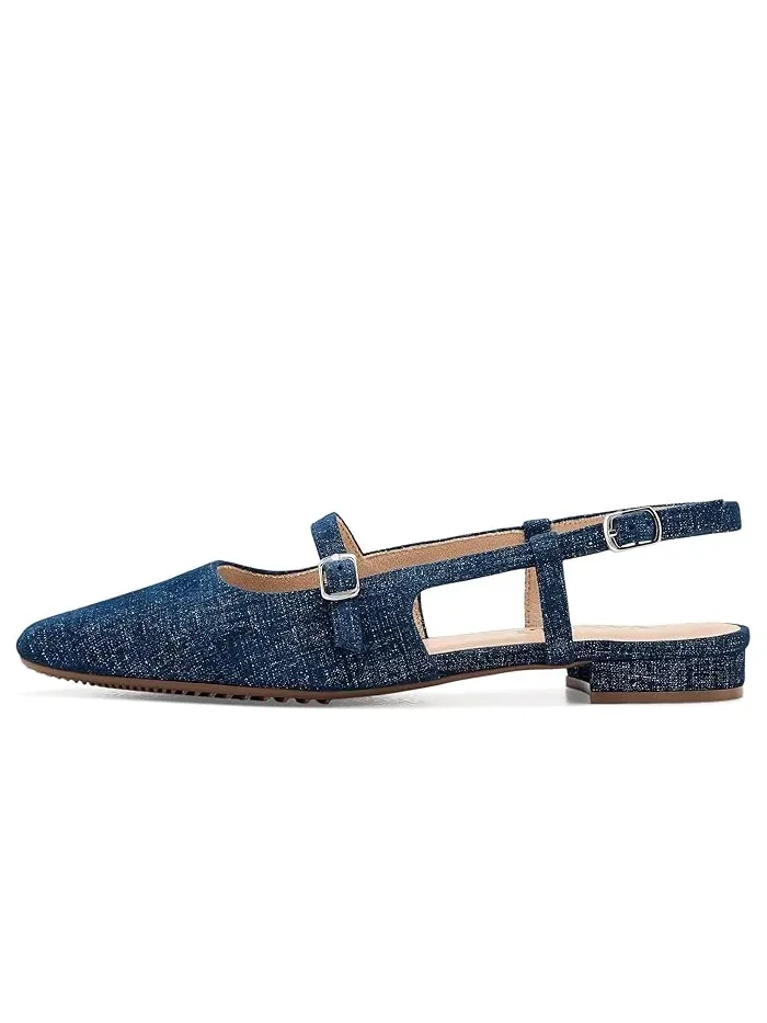 Туфли с джинсовым верхом Gauri Vaneli, Jeans Lino Prt — 5