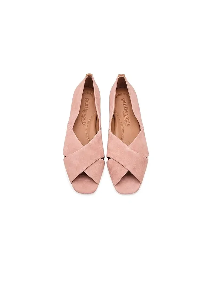 Туфли балетки Whoebe Gentle Souls by Kenneth Cole, Mocha Suede — 3