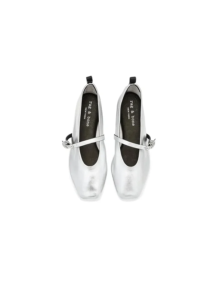 Туфли балетки женские с переплетением Spire Mary Jane rag & bone — 3