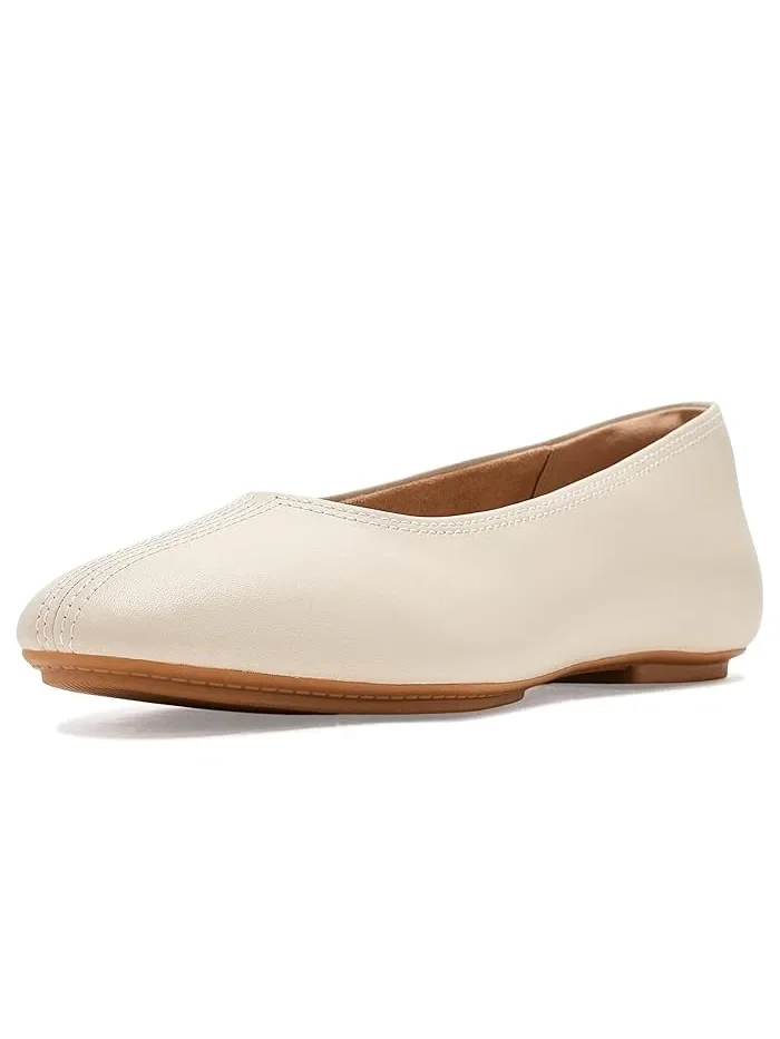 Балетки кожаные Delicato High-Cut FitFlop — 1