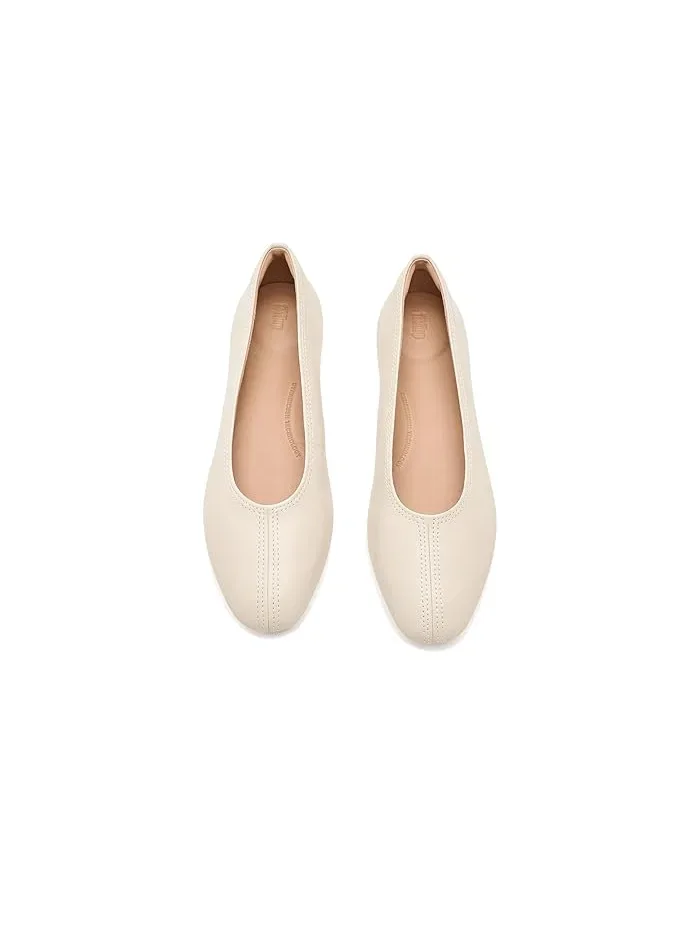 Балетки кожаные Delicato High-Cut FitFlop — 3