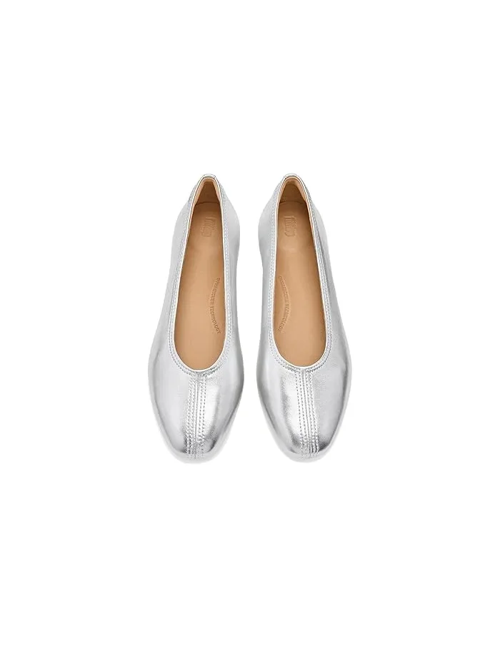 Балетки высокие из мягкой кожи FitFlop — 3
